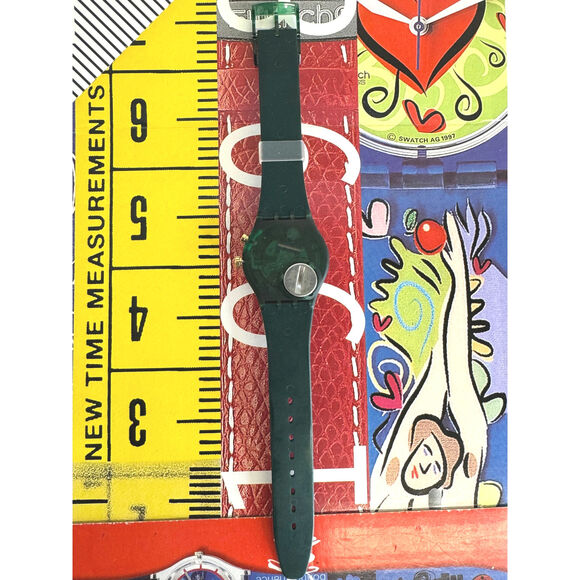 Swatch watch THE DEVIL GG900 NON WORKING COLLECTOR DISPLAY PIECE OR FOR PARTS - Picture 6 of 6